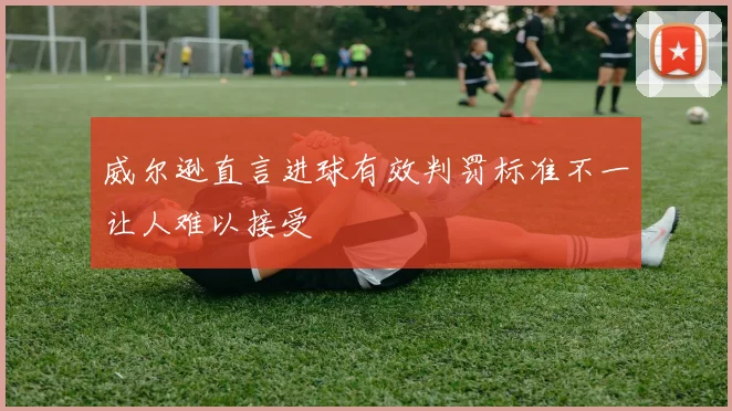 威尔逊直言进球有效判罚标准不一让人难以接受
